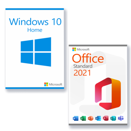 Microsoft Windows 10 Home + Office 2021 Standard
